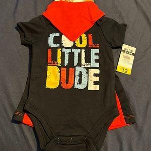 Brand NEW Monkey Bars summer set, 6-9 Months